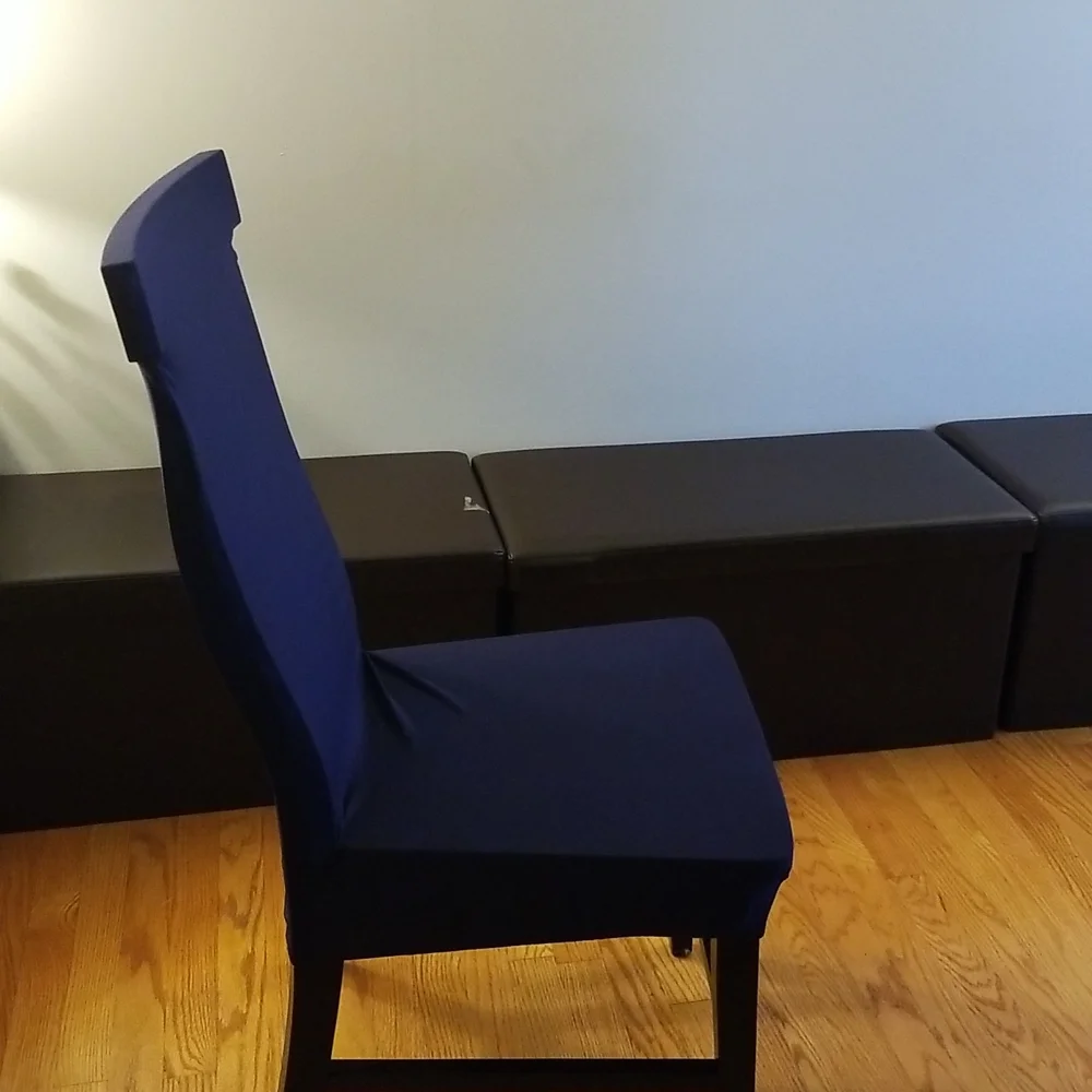Dark blue seat cover